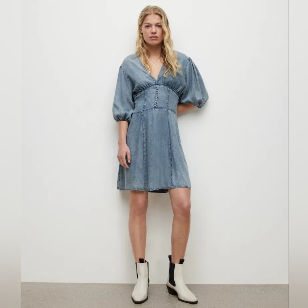 All saints nova tencel dress